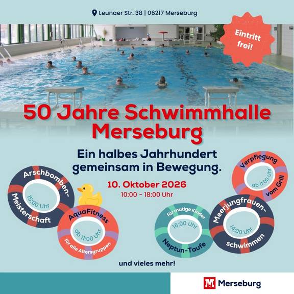 Schwimmhallenfest Merseburger