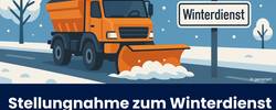 Beitragsbild Stellungnahme Winterdienst © Pressestelle beitragsbild winterdienst stellungnahme