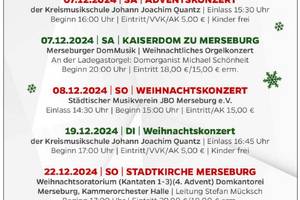 Schlossweihnacht 2024 Flyer Back