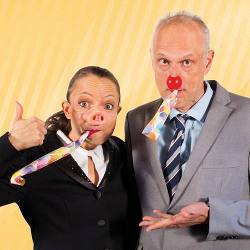 Kiebitzensteiner Kabarett Die Kiebitzensteiner Stephanie Hottinger und Micha Kost