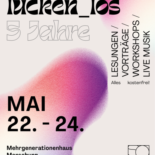 Lücken_los Festival 2025 Plakat lülo 25