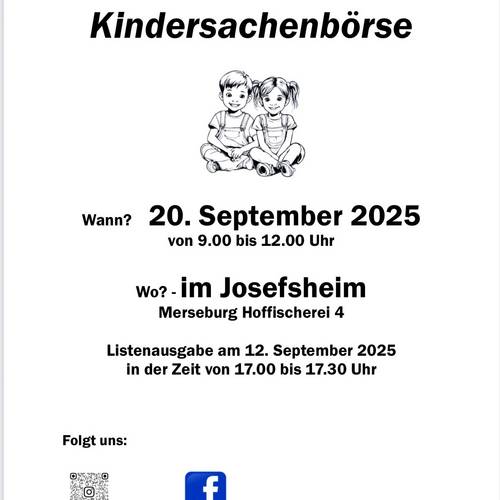 Flyer_Kindersachenbörse Kindersachenbörse