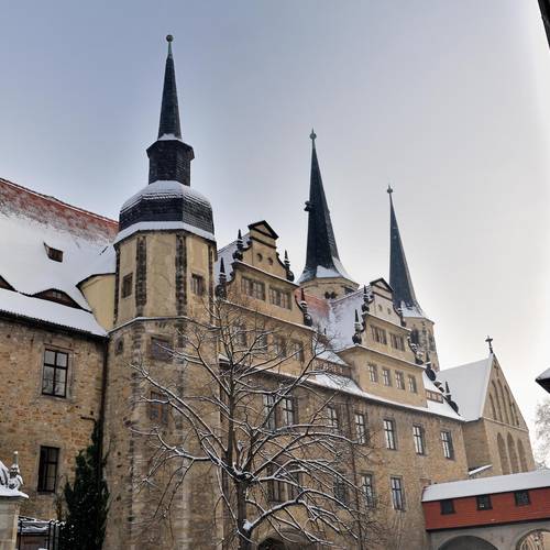 Schloss Merseburg Schlossbereich Winter 01 (3) KV SK